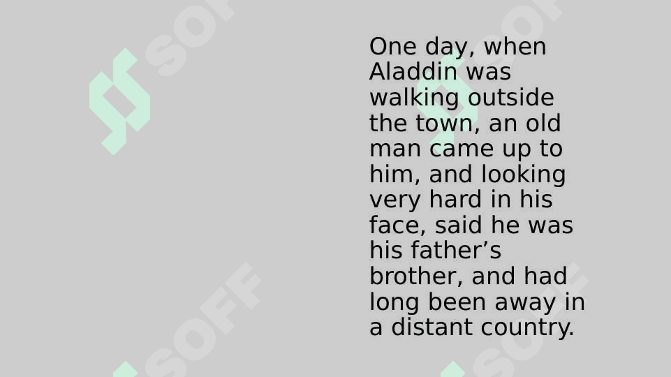 Alladdin and the magic lamp 5