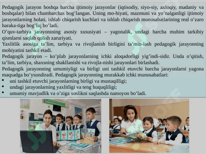 O'quvchilar jamoasi yaxlit pedagogik jarayoni asosiy shakli 4