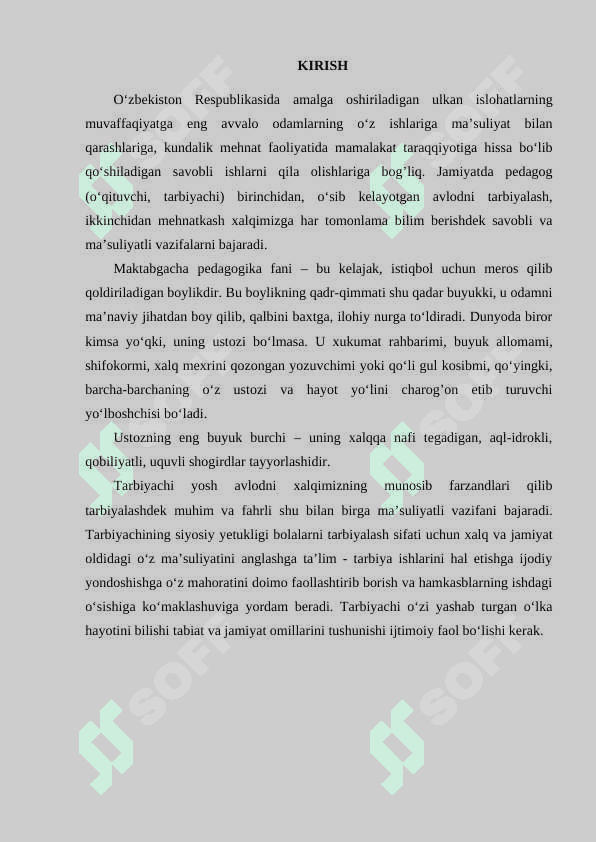 Maktabgacha ta'lim muassasalarida tarbiyachi va musiqa rahbari hamkorligi. 2