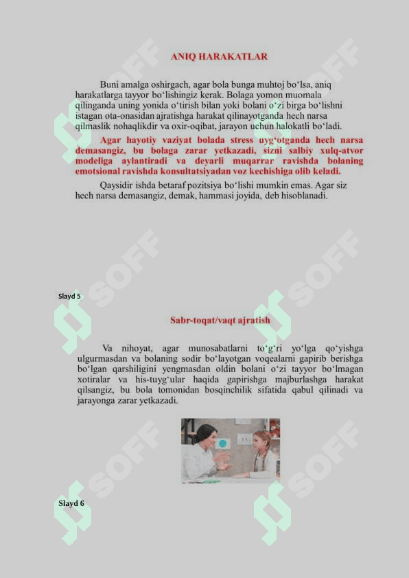 Bolalar bilan intervyu o'tkazish trening mashg'uloti 4