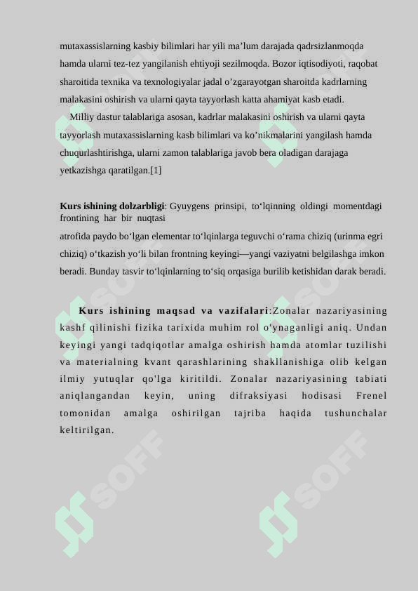Zonali plastinkalarni o’rganish 3