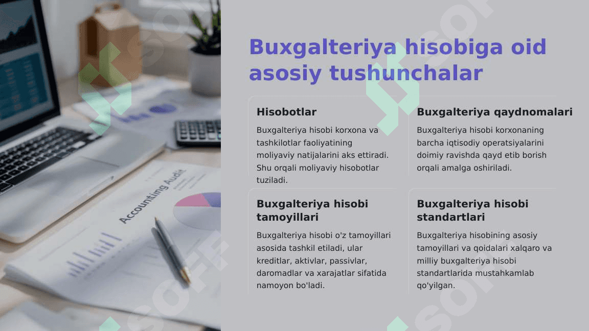 Buxgalteriya hisobi obyekti va subyekti 2