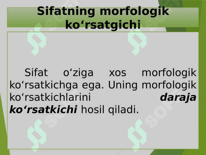 Sifat sòz turkumi 4