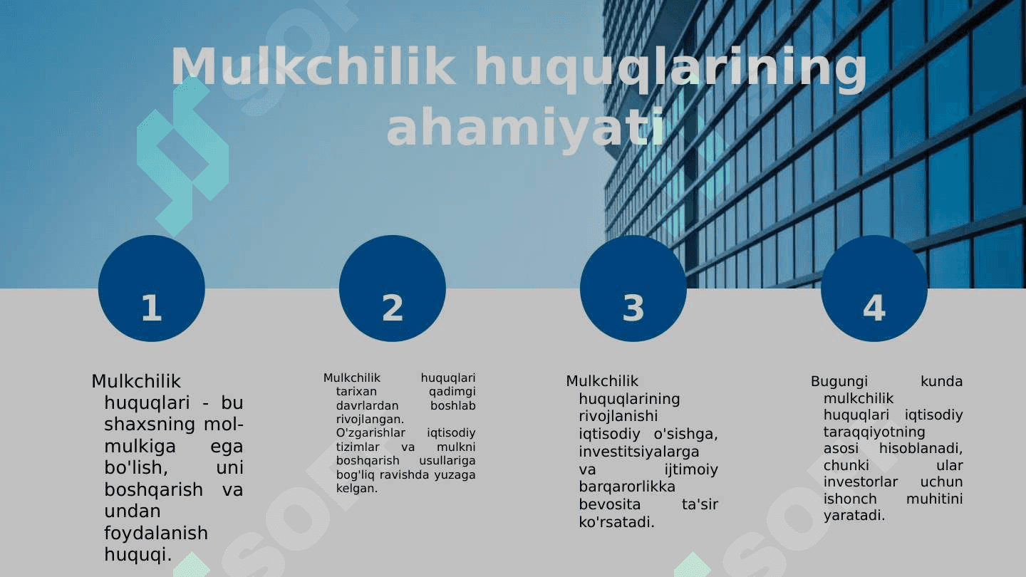 Mulkchilik huquqlarini iqdisodiy asoslash 3