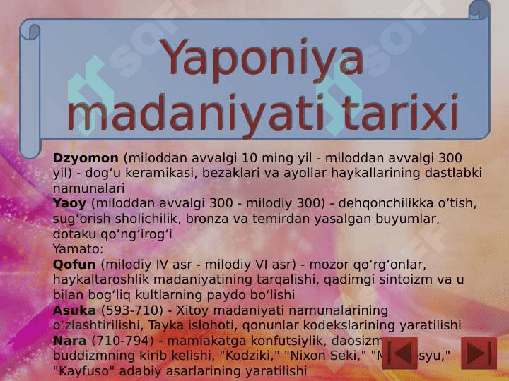 XVII-XIX asrlarda Yaponiya madaniyati 4