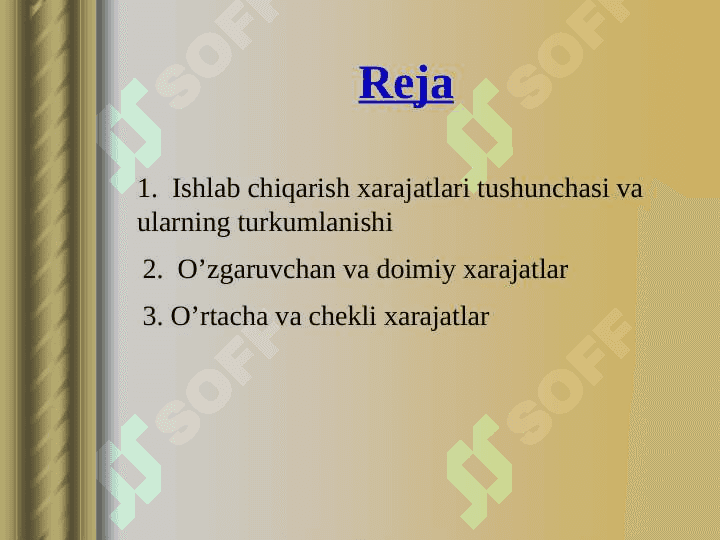 Korxonaning aylanma mablag’lari 2