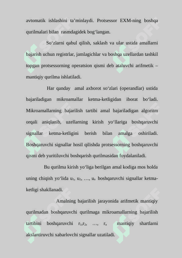 Mikroprotsessorlar (MP), ishlash   prinsipi, sxemasi, qo’llanishi 8