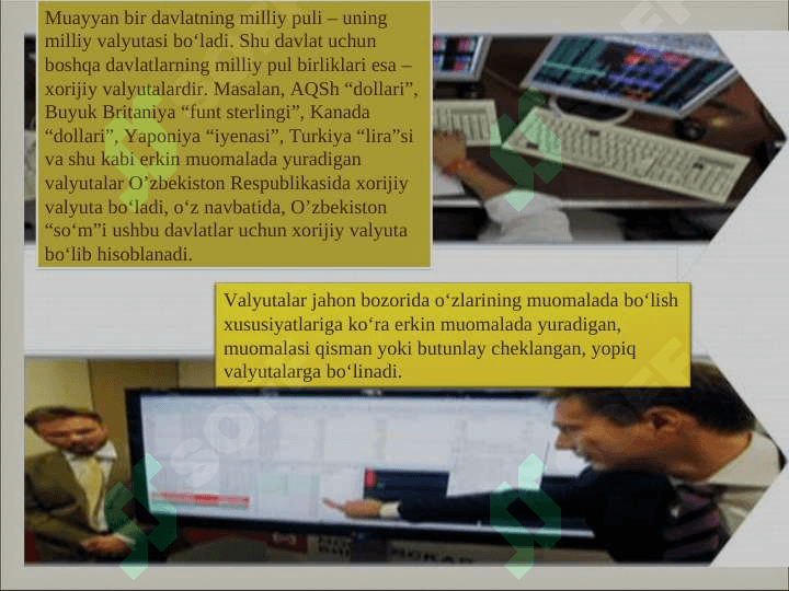 Xalqaro savdo. Valyuta kursi to’lov  balansi va uning taqchlligi 8