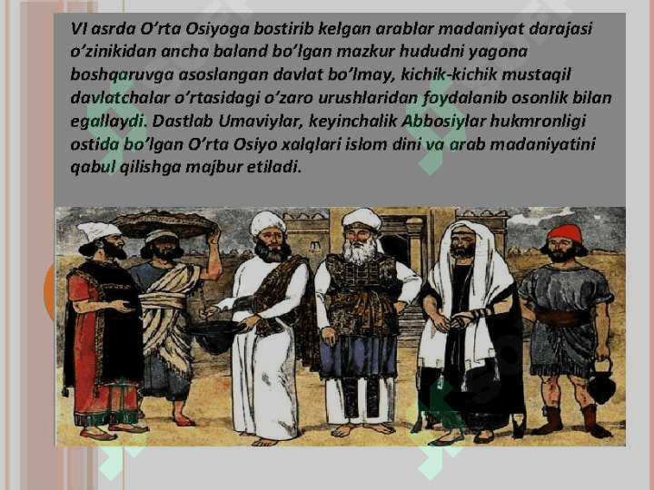 O‘rta  Osiyoda  X-XI asrlarda arab tilidagi adabiyotlarni  to‘plash va talqin qilish 5
