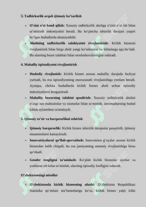 Aholi bandligi va daromadlarini oshirishda kichik biznes va xususiy tadbirkorlik subyektlari ko’rsatkichlarini ekonometrik tahlil qilish. 3