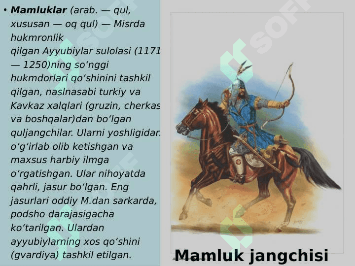 Misr  Usmoniylar   imperiyasi  tarkibida (XVII-XVIII) 4