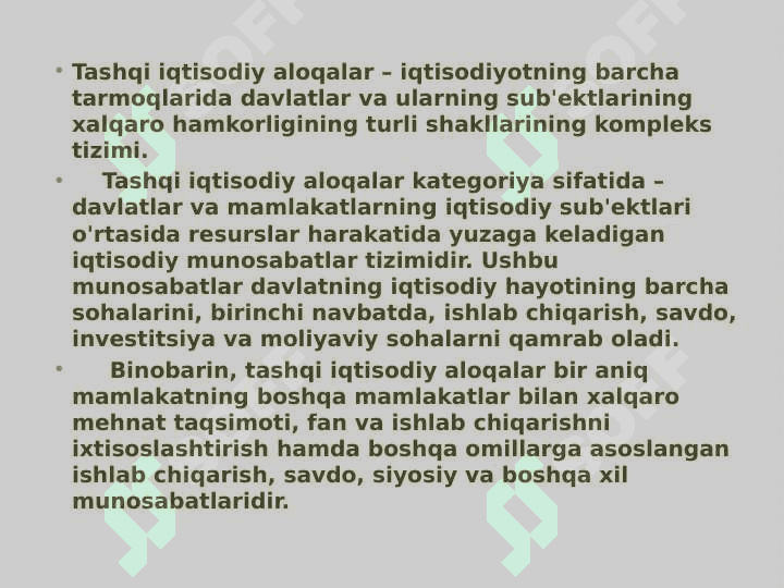 tashqi iqtisodiy aloqalar 3