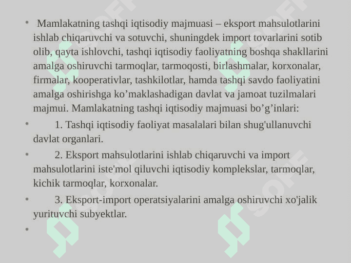 tashqi iqtisodiy aloqalar 4