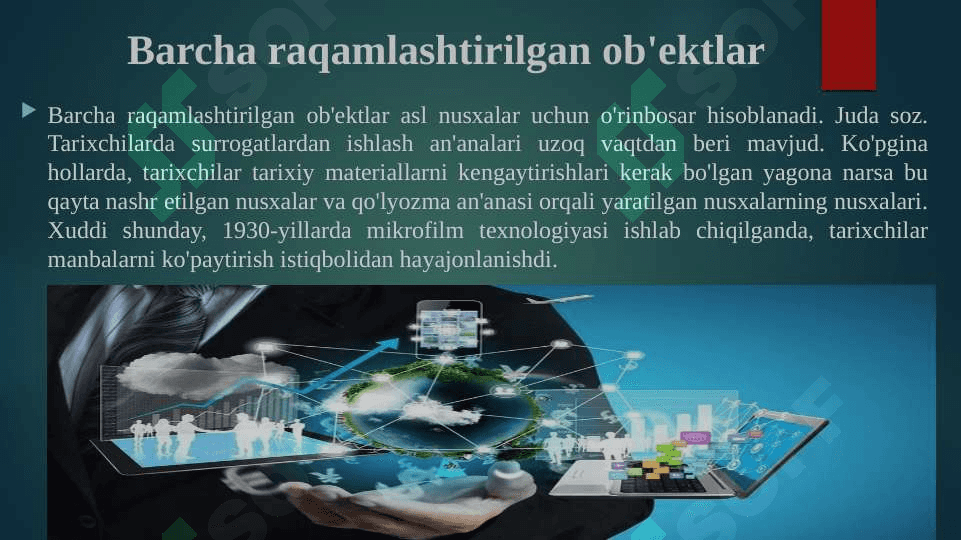 Raqamli manbalarning tarixiy manbaviy ahamiyati 8