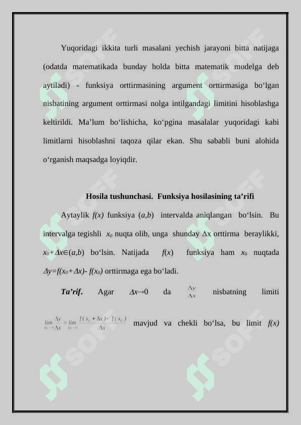 Parametrik tenglama bilan berilgan chiziq urinmasi va normali tenglamalari 3