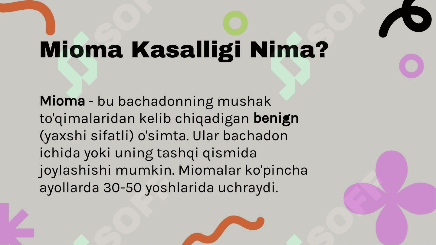 Mioma Kasalligi 3