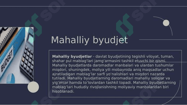 DAVLAT BUDJETINING MARKAZLASHTIRILGAN INVESTITSIYALARNI MOLIYALASHTIRISH VA DAVLAT  DASTURLARINI AMALGA OSHIRISH XARAJATLARI 6
