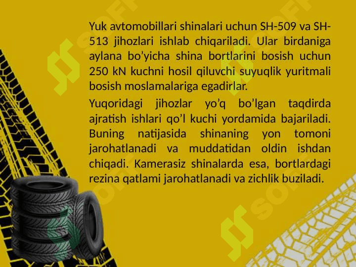 SHINALARNI YECHISH VA TA'MIRLASH JIHOZLARI 7