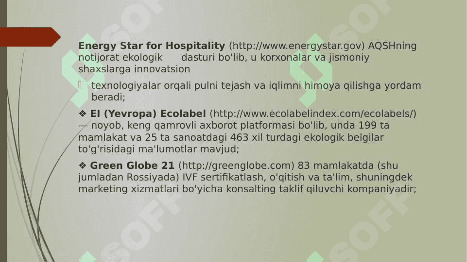 Atrof-muhitga zarar yetkazmaslik uchun mehmonxonani rejalashtirishda ekologik strategiyalar 3