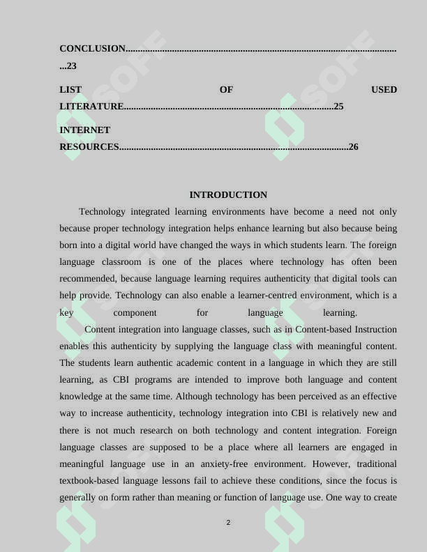 Content and language integrated learning and technology 2