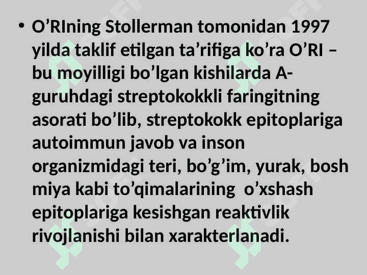 O`TKIR REVMATIK ISITMA 8