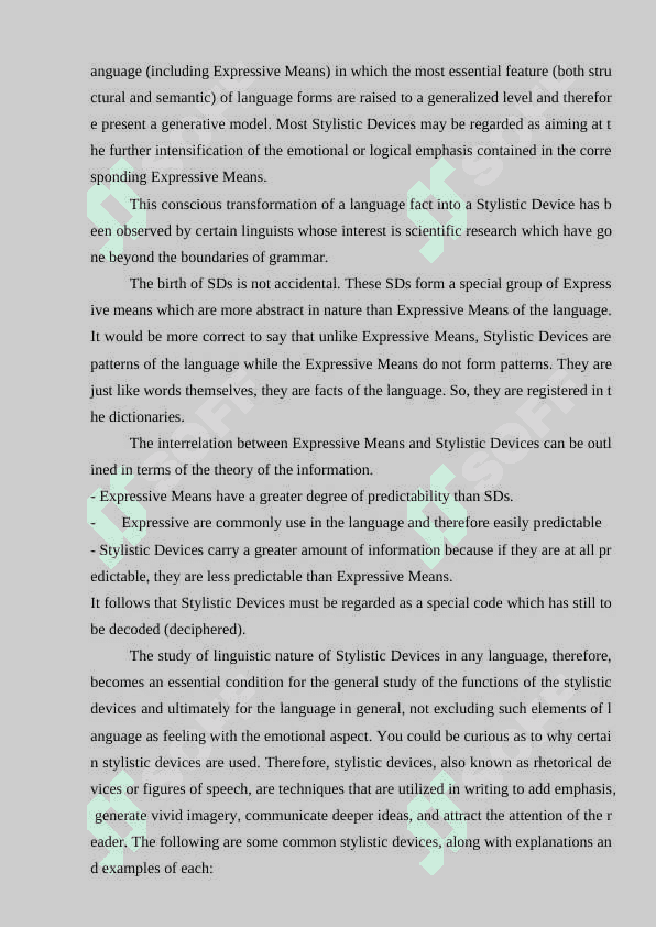 STYLISTIC DEVICES AND THEIR COGNITIVE 7