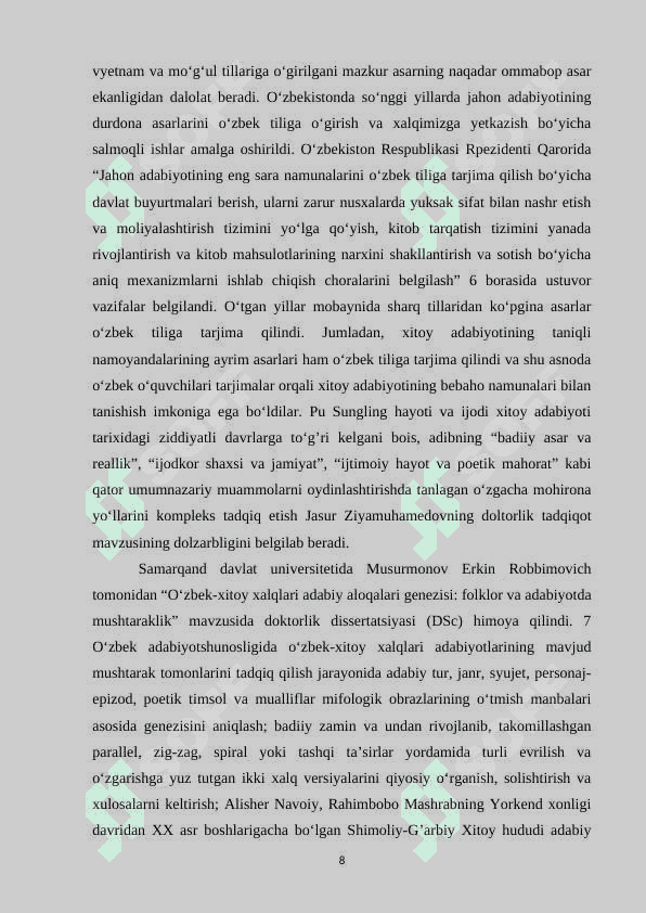 Yangi davr xitoy she’riyatida ijtimoiy hodisalarning badiiy talqini 8
