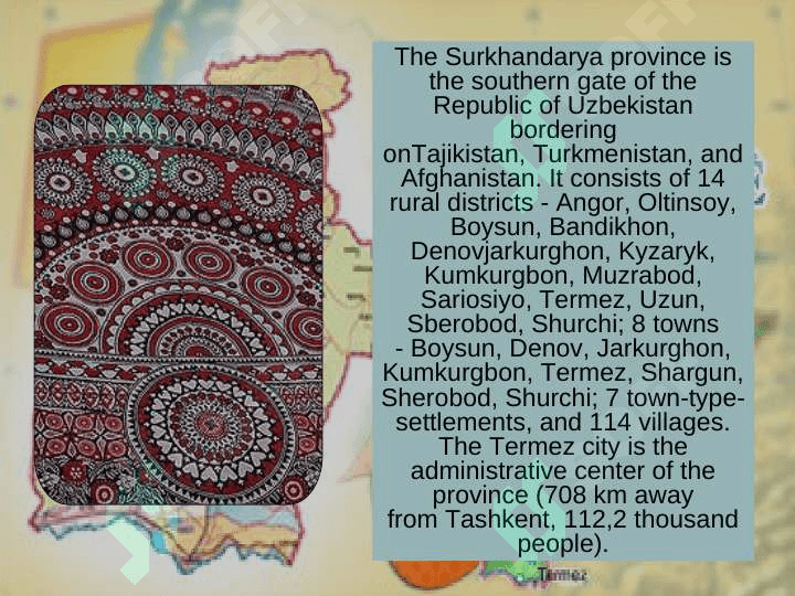 SURKHANDARYA PROVINCE 2