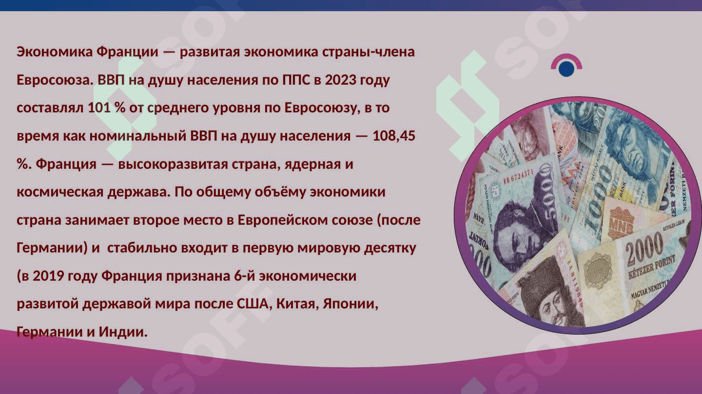 Развитие экономики во Франции 4