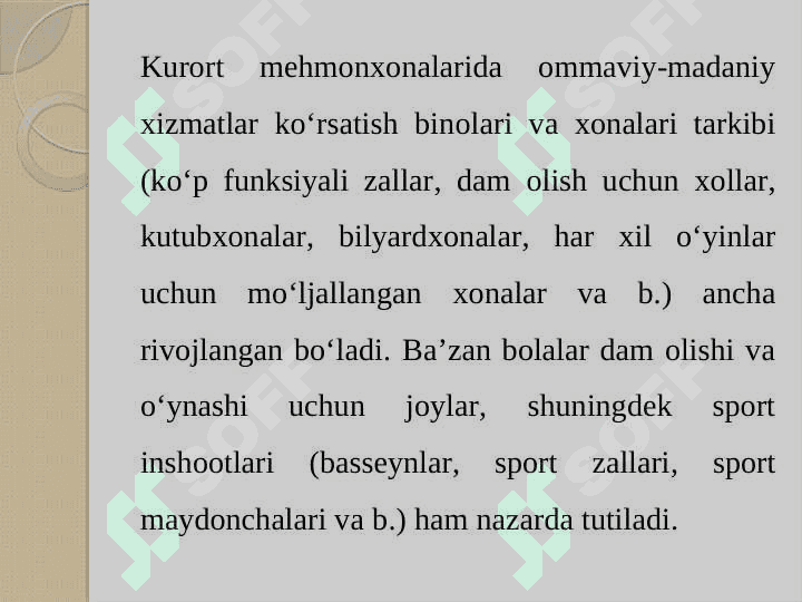 Kurort mehmonxonalar 3