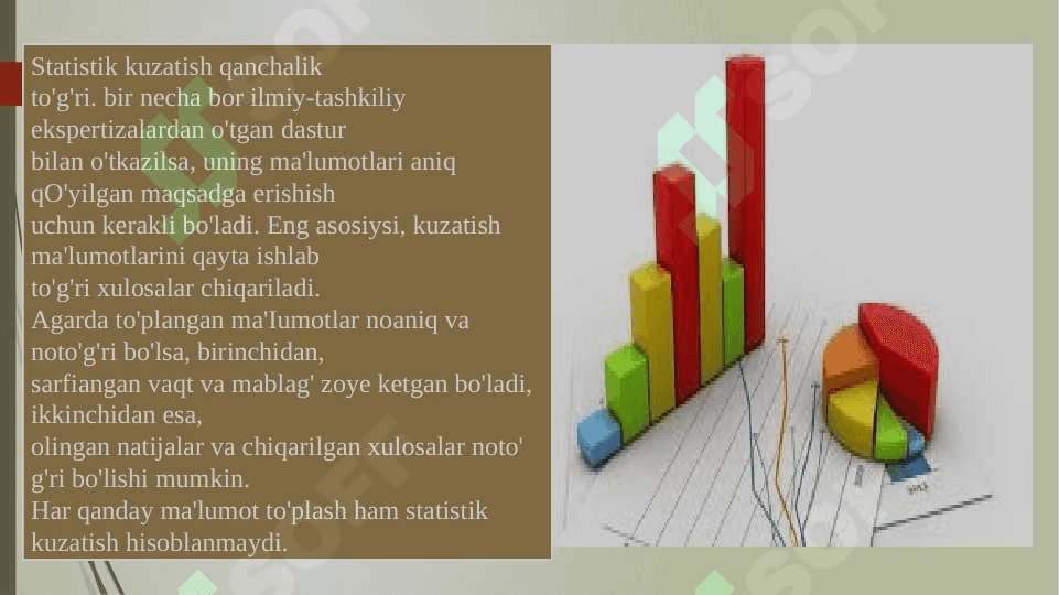 STATISTIK HISOBOT-STATISTIK KUZATISHNING ASOSI SIFATIDASTATISTIK HISOBOT-STATISTIK KUZATISHNING ASOSI SIFATIDA 4