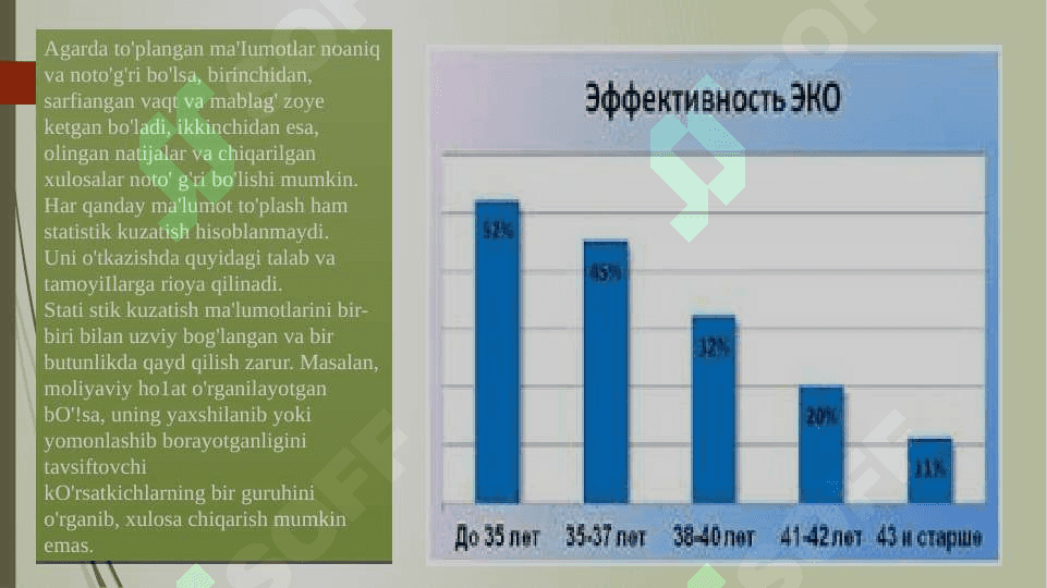 STATISTIK HISOBOT-STATISTIK KUZATISHNING ASOSI SIFATIDASTATISTIK HISOBOT-STATISTIK KUZATISHNING ASOSI SIFATIDA 5