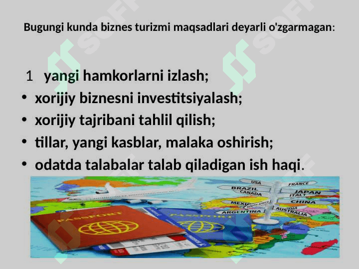 Ishga aloqador turizm 5