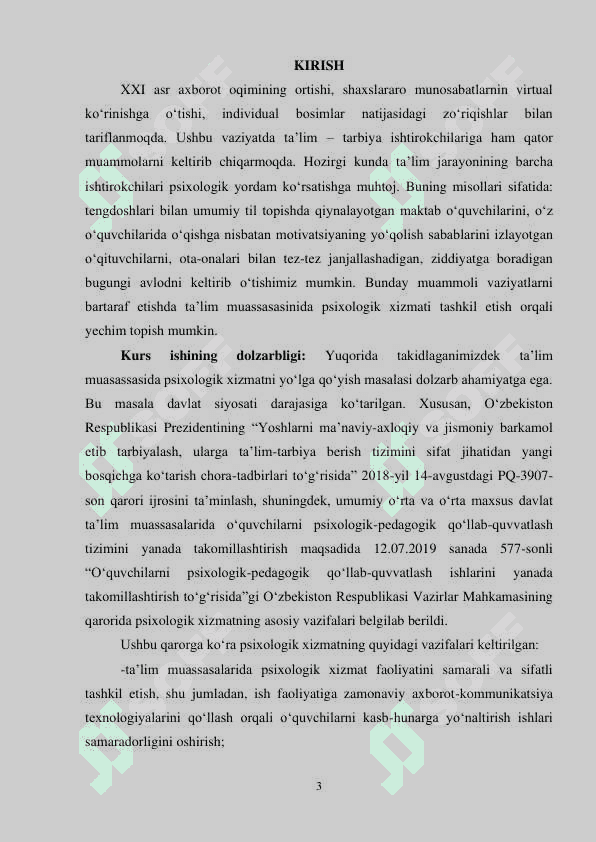 PSIXOLOGIK XIZMAT VA UNING SAMARADORLIGI 3