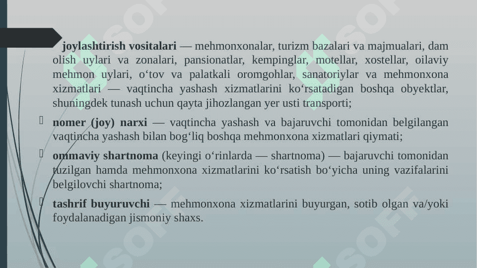 MEHMONXONALAR HUQUQIY TA’MINOTI 6