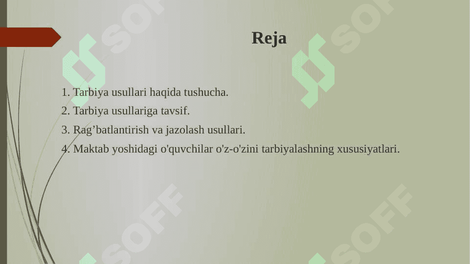 TARBIYA USULLARI VA SHAKLLARI 2