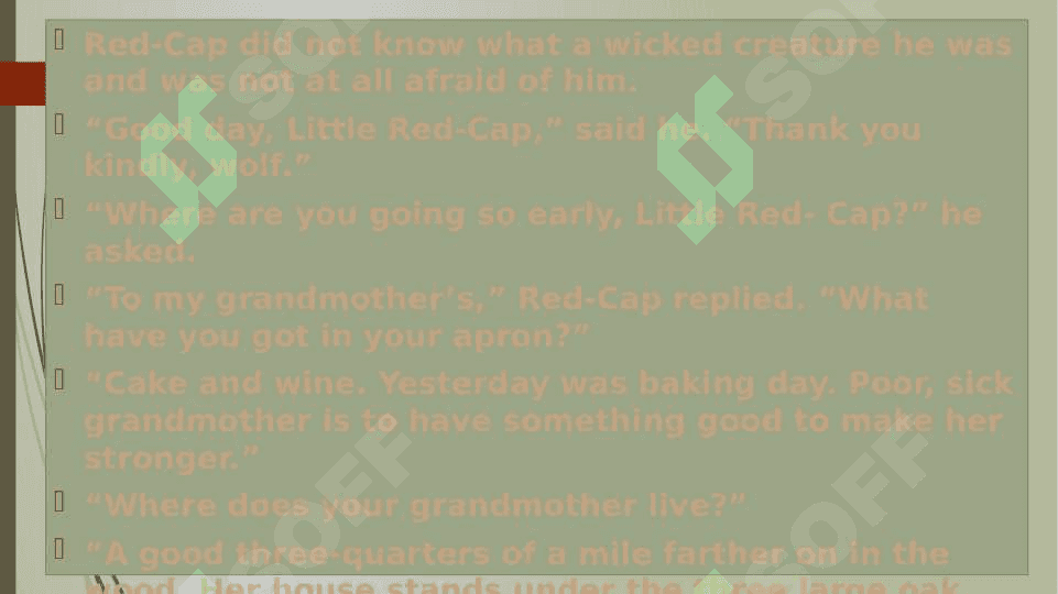 Little Red Riding Hood Originally Named Little Red-Cap 6