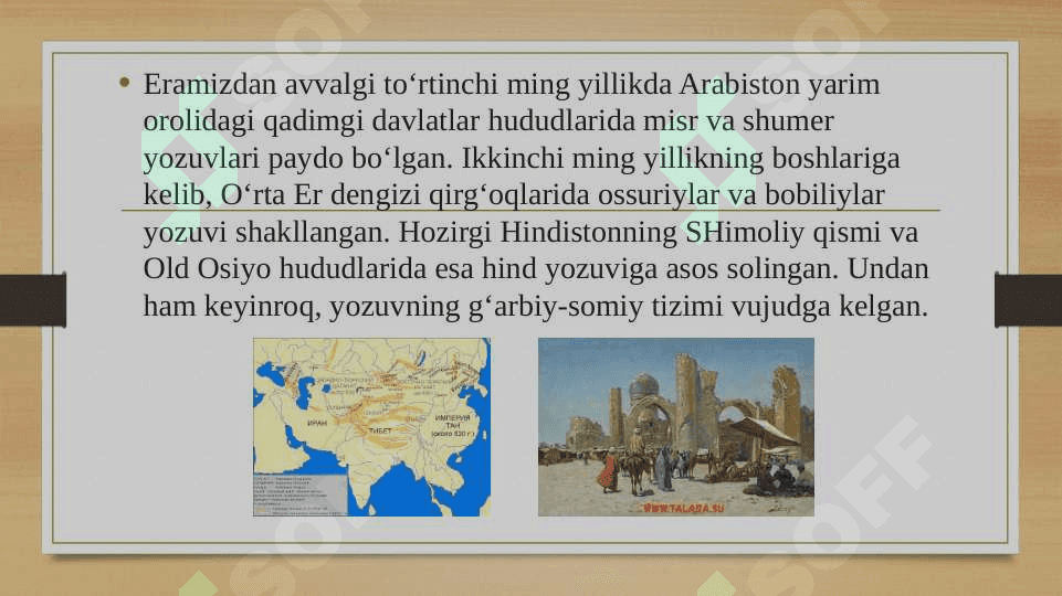 Ilk o'rta asrlarda Markaziy osiyoda yozuv madaniyati 4