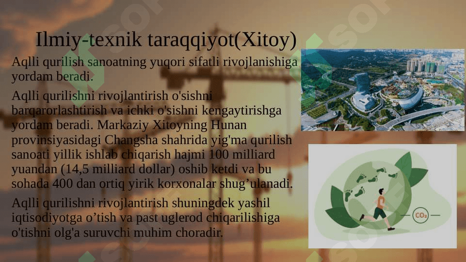 Qurilishda ilmiy-texnik taraqqiyot(Xitoy) 3