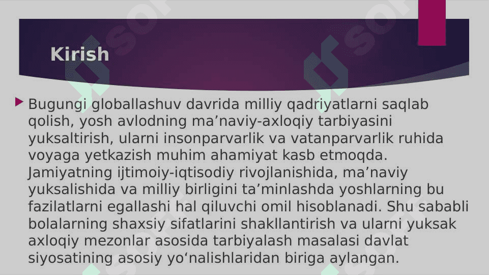 Bolalarda insonparvarlik vatanparvarlik his-tuygʻularini rivojlantirish yoʻllari 3
