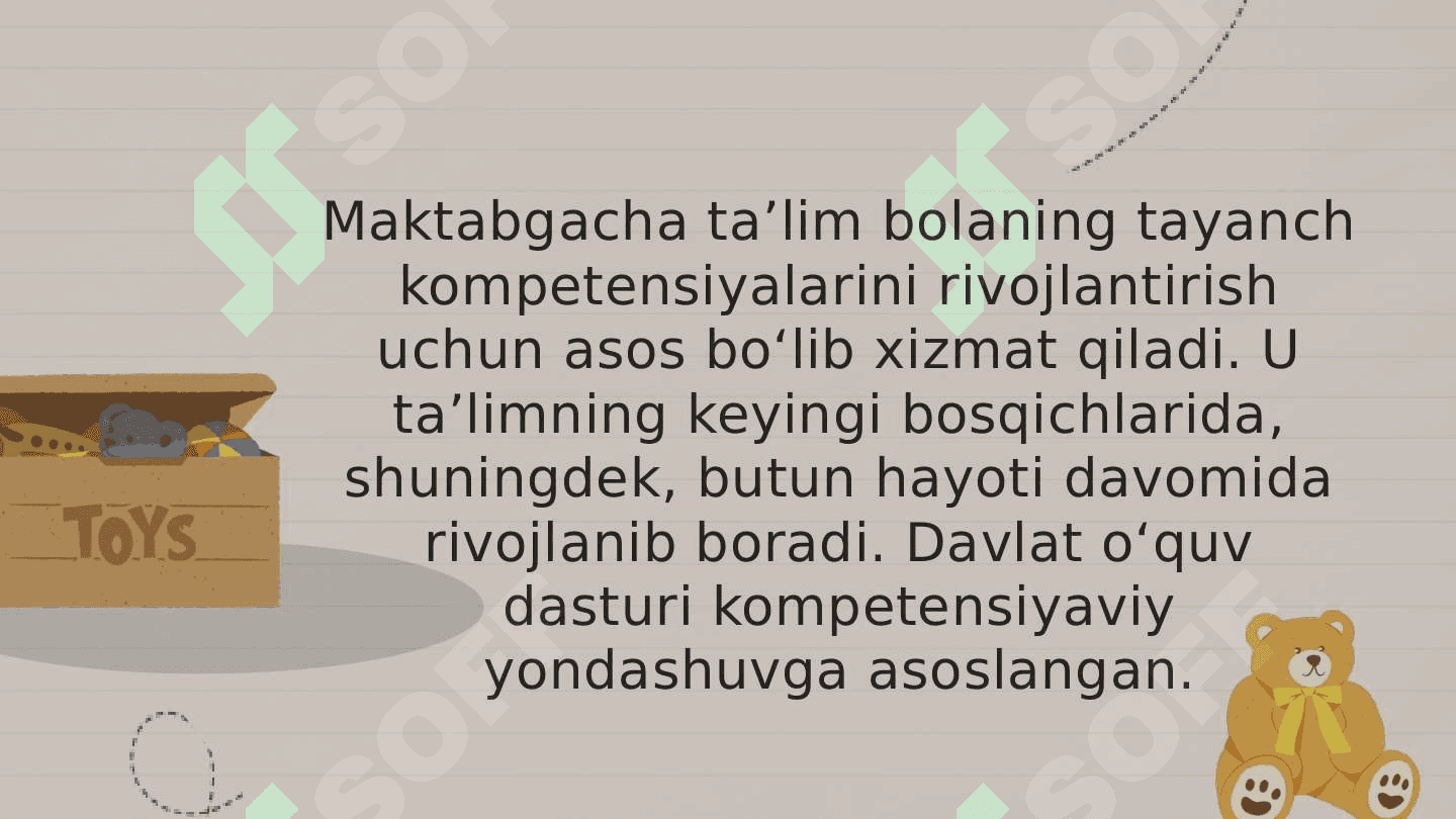 Mavzu: Ijodiy rivojlanish sohasi 2