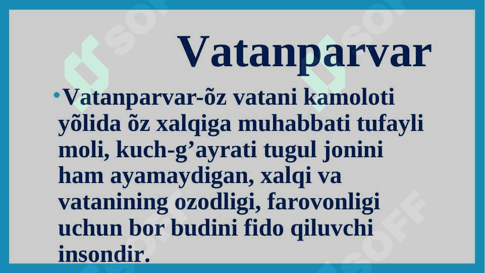 Yurt taraqqiyoti. 4