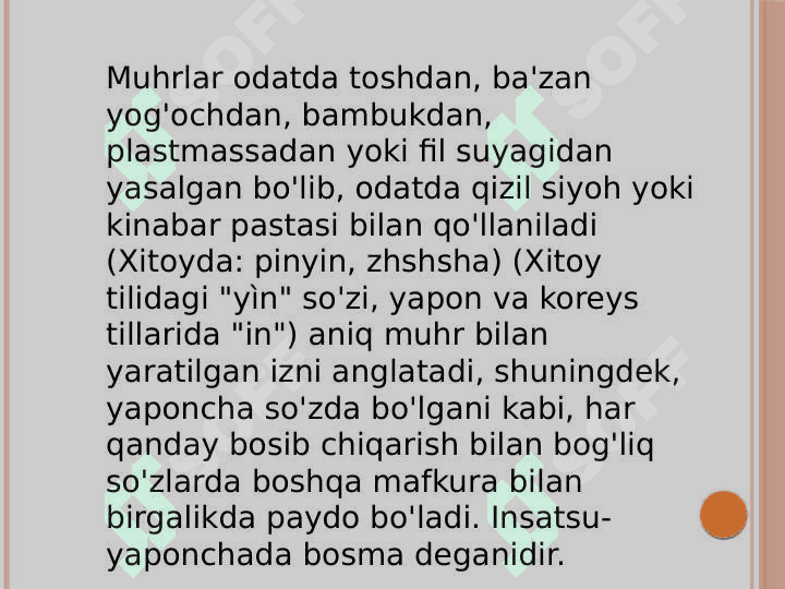 Muhrlarning tasviriy,ramziy ifodalarining tahlil va talqin etilishi 6