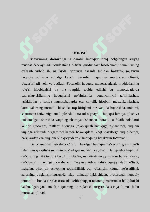 DA’VO MUDDATI TUSHUNCHASI VA UNING TURLARI 2