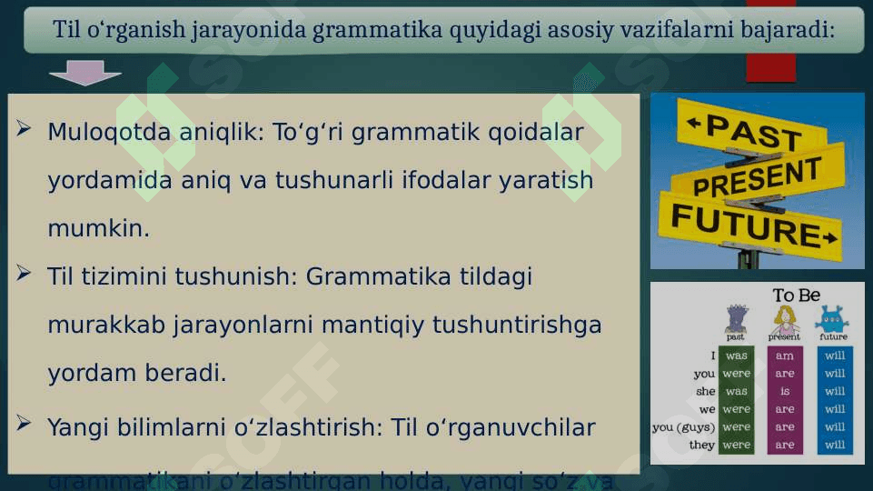 Grammatik mahorat bo'yicha til materiallarini tahlil qilish 4