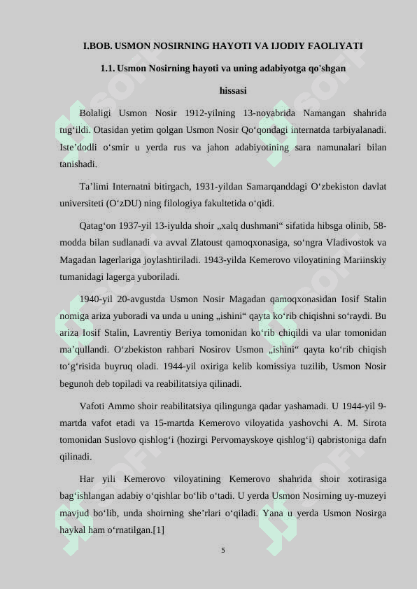 USMON NOSIR IJODI VA ADABIY TANQID 5