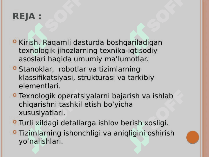 RDB DASTGOHLARI HAQIDA UMUMIY MA’LUMOT 3
