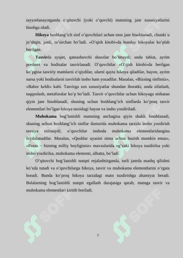 Bog‘lanishli  nutqqa  oid  asosiy ko‘nikmalar 7