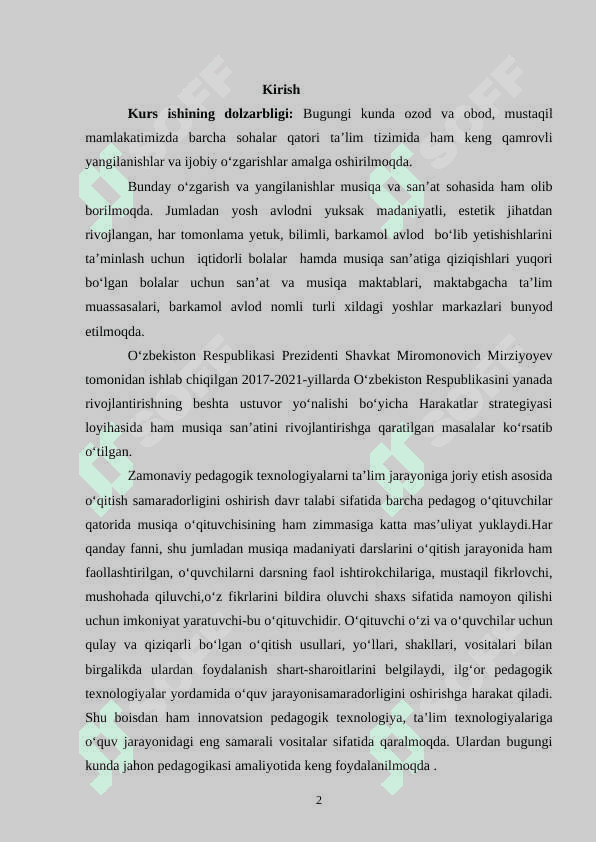 Musiqa ta’limida multimedia texnologiyalarining oʻrni va ta’siri 2
