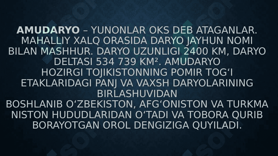 O’zbekiston suv havzalarida tarqalgan olabaliq turlari. 5